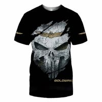 2021 New Gold Wing Mens T-shirt High Quality Casual Round Neck Short Sleeve Harajuku Oversized T Shirt Top 3D Anime Apparel Top