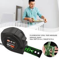 Fluorescent Steel Tape Measure Drop-proof Thickened Case Ruler Drop-proof T8P4