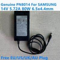 2ปีของแท้14V 5.72A 80W PN8014 AC/DC Power Adapter สำหรับ SAMSUNG TA750 S27A950D BN44 00455A LT27A950 LT27A750 LCD Charger