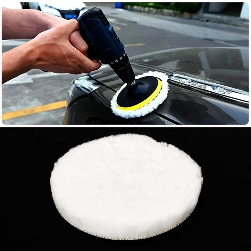5Pcs 3 Inch Car Polishing Kit Polishing Pad Car Beauty Waxing Sponge Disk  Wool Wheel for Auto Body Paint Care Polishing Tool Kit - AliExpress