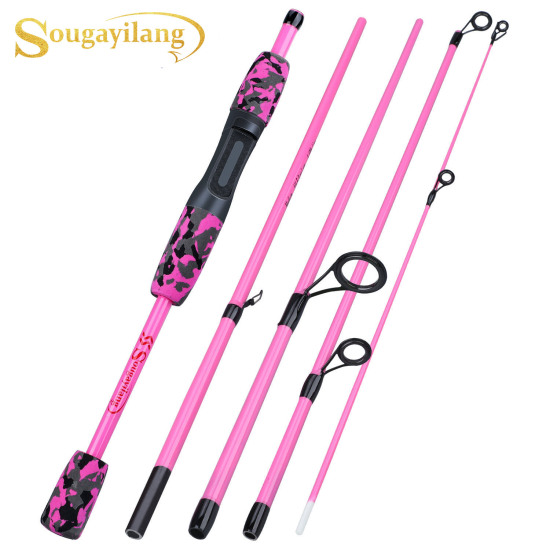 Sougayilang 5 phần 1.7m xách tay combo max drag power baitcasting spinning - ảnh sản phẩm 1