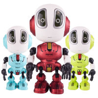 Alloy Inligent Recording Talking Robot Interactive Voice Recognition Record Singing Dancing ling Story Mini RC Robot Gift