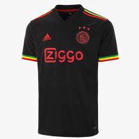 2022 2023 ล่าสุด เสื้อกีฬาแขนสั้น ลายทีมชาติฟุตบอลชั้นนํา Ajax Jersey Home 2021-2022 3rd ทีมเหย้า คุณภาพสูง 1:1