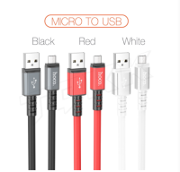 HOCO รุ่น X85 สายชาร์จ CABLE USB ชาร์จเร็ว PD20-60w / 2.4A-3A Max สายชาร์จราคาประหยัด สายหนามาก ชาร์จเร็ว Qcom