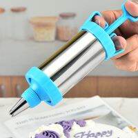 【hot】 Cookie Syringe Sets Press Maker Pastry Extruder Nozzles Scraper Accessories Baking Tools ！