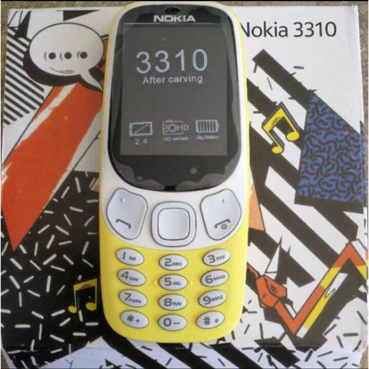 Nokia 3310 Dual Sim Keypadphone Lazada