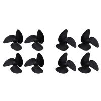 8Pcs 3-Blade Propeller Plastic Propeller 4 Left &amp; 4 Right for Flytec 2011-5 Fishing Bait Boat Fish Finder RC Boat Spare Parts Accessories