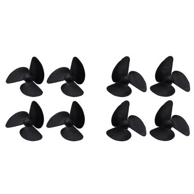 8Pcs Plastic Propeller 4 Left &amp; 4 Right for Flytec 2011-5 Fishing Bait Boat Fish Finder RC Boat Spare Parts Accessories