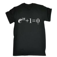 ตลก Euler สมการคณิตศาสตร์เสื้อยืด College Geek Nerd ครูคณิตศาสตร์วันเกิดตลกของขวัญผู้ชายผ้าฝ้าย Tees Streetwear คุณภาพสูงแขนสั้น