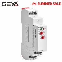 【✱2023 HOT✱】 ACCD TOY STORE Geya Din Rail ตัวตั้งเวลาหน่วงเวลารีเลย์หน่วงเวลา12V ที่มีใบรับรอง Ce Cb Ac230v หรือ Ac/dc12v-240v