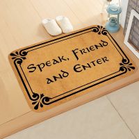 【CW】 New Non-slip Water Absorption Letter Door Mats indoor outdoor in Mat Entrance Carpet Floor Decor Soft Carpet Mat home