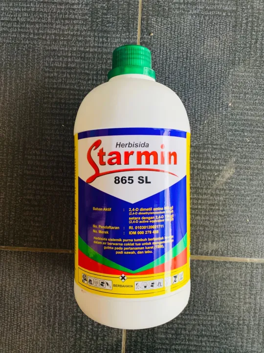 Herbisida STARMIN 865 SL Isi 1L Dari Petrokimia Kayaku Untuk Padi Tebu ...