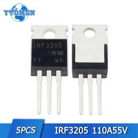 5pcs IRF3205 Transistor 3205 IRF3205PBF Electronics Components TO220 MOSFET FETs 55V 110A TO-220 IC Field Effect Transistors Set