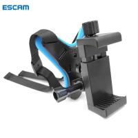 ESCAM Chin Mount สำหรับหมวกกันน็อครถจักรยานยนต์ที่ยึดกล้องกับคลิปโทรศัพท์สำหรับ GoPro Hero 9 Max 8 7 6 5