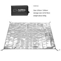 Naturehike Camping Tent Mat PE Aluminum Foil Waterproof Folding Floor Mattress Outdoor Beach Picnic Mat Sun Shelter NH20FCD03