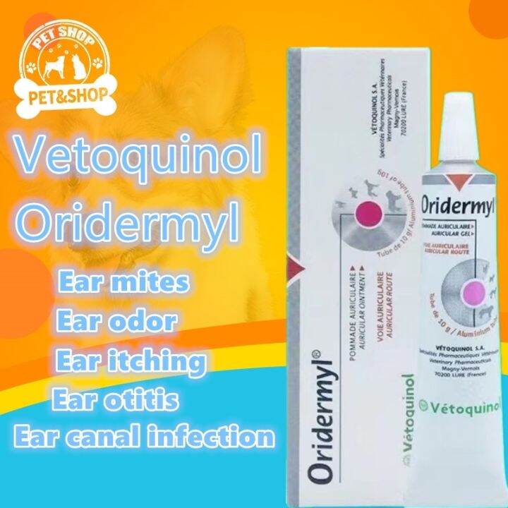 ORIDERMYL pet ear cream dog ear cream cat ear cream 10g for dogs and ...