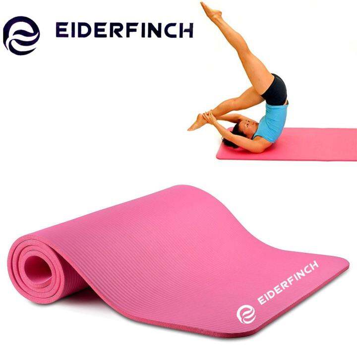 Extra Thick Yoga Mat Exercise Mat With Carrying strap Lazada PH