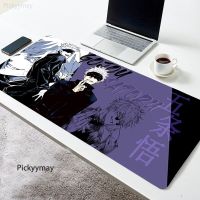 Jujutsu Kaisen Anime Mouse Pad Mause Large Mousepad Pc Accessories Computer Keyboard Desk Mat Carpet Gojo Satoru PC Mausepad XXL