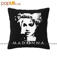 ปลอกหมอนลายพิมพ์ Madonna Louise Ciccone American Singer หมอนอิงปกผิวนิ่มแฟชั่นต่อต้านแบคทีเรีย