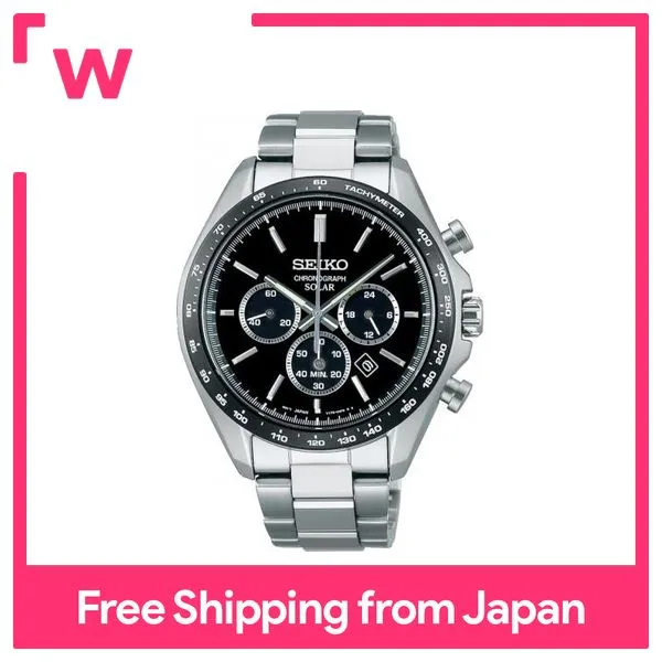 Seiko Watch] Watch Seiko Selection Solar Chronograph The Standard SBPY167  Men's Silver | Lazada PH