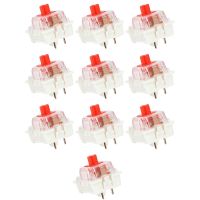 100Pcs Plastic for Cherry Red 3 Pin MX RGB Mechanical Switch Keyboard Replacement