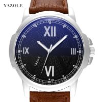 Yazole389 business wholesale watch mens it is waterproof strip quartz activity mens