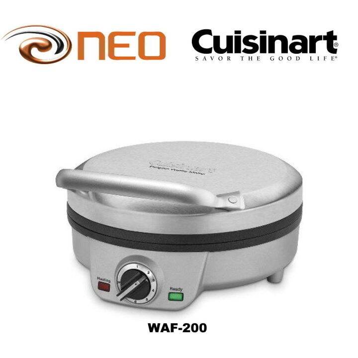Cuisinart WAF200 4 Slice Belgian Waffle Maker Round Lazada Singapore