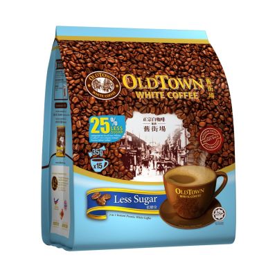 OLDTOWN White Coffee 3in1 Less Sugar 15s x35g