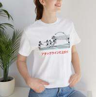 เสื้อยืดวอลเลย์ สไตล์การฝึกซ้อมญี่ปุ่น ทำจากผ้า Cotton 100 % สวมใส่สบาย และได้ความรู้ทักษะวอลเลย์บอล (การตี)