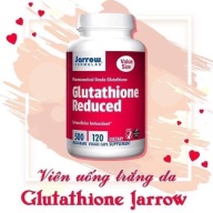 Viên uống trắng da chống lão hoá Glutathione Reduced Jarrow của Mỹ hộp 60 viên thumbnail