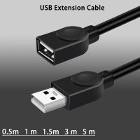 USB Extension Cable USB 2.0 Cable Extende Data Cord For PC Smart TV Projector Mouse Keyboard Fast Speed USB Cable Extension