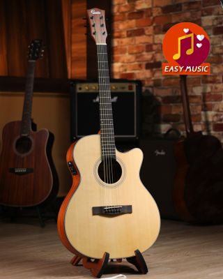 กีตาร์โปร่งไฟฟ้า Gusta OMCE II Acoustic-Electric Guitar