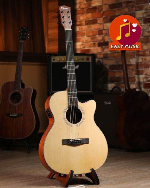 กีตาร์โปร่งไฟฟ้า-gusta-omce-ii-acoustic-electric-guitar