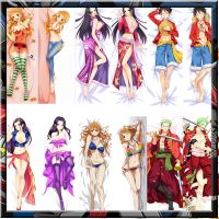 อัปเดตเดือนเมษายนอะนิเมะ ONE PIECE ลิง D. ลูฟี่ &amp; Rorono Zoro &amp; Nami &amp; Nico Robin Dakimakura กอดปลอกหมอนร่างกายปลอกหมอน