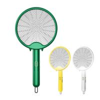 Electric Fly Swatter USB Rechargeable Electric Fly Swatter Foldable Fly Swatter Racket 3000 Volts Fly Zapper for Fly Fly Killers for Travel Outdoor Camping valuable