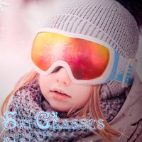 Outdoor Children Snow Eyewear Winter Anti Fog Baby Boy Ski Glasses Double Layer Girls Snow Goggles Mountain Toddler Kids Glasses