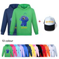 The Sea Beasts Hoodie สำหรับชายหญิง Boy S 100% Cotton 2-9ปีฤดูใบไม้ผลิและฤดูใบไม้ร่วงกีฬาเสื้อผ้าเด็กแขนยาว Hooded เสื้อกันหนาว