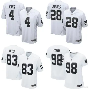 NFL Las Vegas Raiders Boys' Short Sleeve Jacobs Jersey - Xs