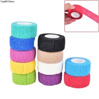 【LZ】 1 RollS Colorful Self Adhesive Ankle Finger Muscles Care Elastic Medical Bandage Gauze Dressing Tape Sports Wrist Support