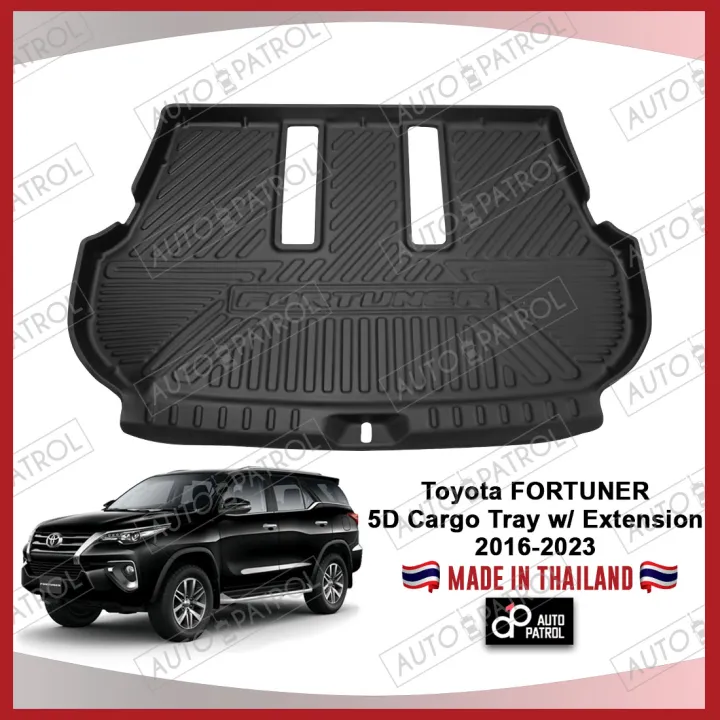 Toyota FORTUNER 20162023 5D Rear Trunk Tray or Cargo Tray w/ Extension