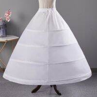 [COD] Real Photo In Gown Petticoat Tulle 4 Hoops Wedding Accessories Crinoline for