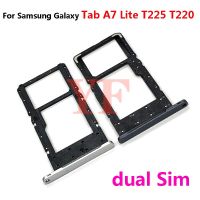 ‘；【。- For  Galaxy Tab A7 Lite T220 T225 SM-T220 SM-T225 SIM Card Tray Slot Holder Adapter Socket Repair Parts