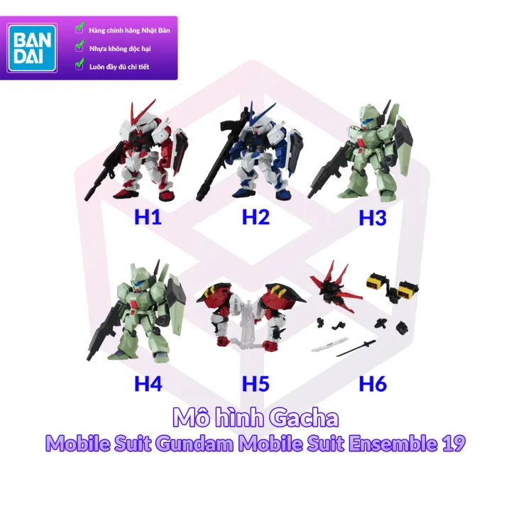 7 11 12 Voucher 8 Mo Hinh Bandai Mobile Suit Gundam Mobile Suit Ensemble 19 Fch Lazada Vn