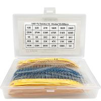 300pcs 600pcs 1/4W Resistance 1 30 Kind Each 10pcs/20pcs Film Resistor Assorted Kit with box