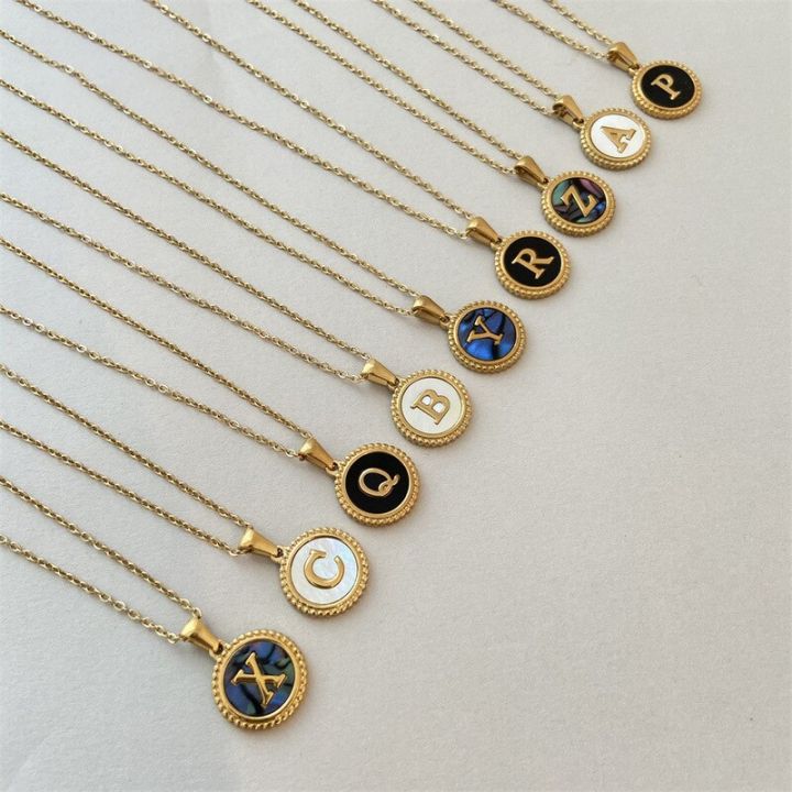 cw-g-amp-d-new-original-gold-color-stainless-steel-vintage-letter-coin-pendant-necklace-for-women-name-initial-26-alphabet-jewelry-gift