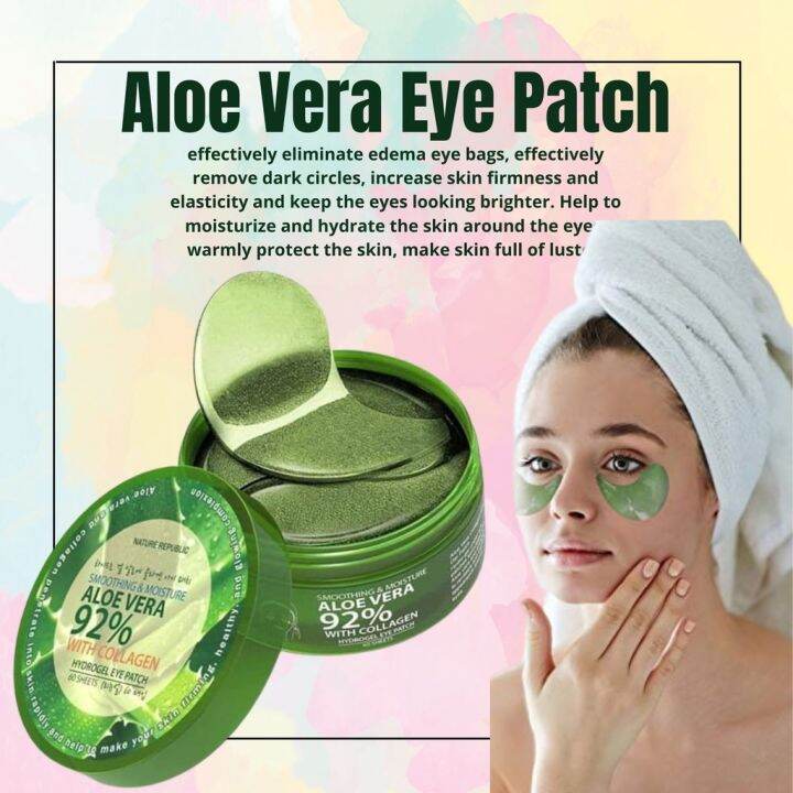 Original Nature Republic Aloe Vera Eye Patch With Collagen Korea