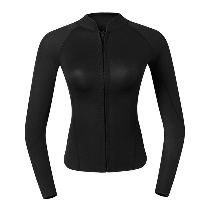 ชุดว่ายน้ำแขนยาวwetsuit-2mmผู้หญิงlazaralife-warm-amp-super-stretch