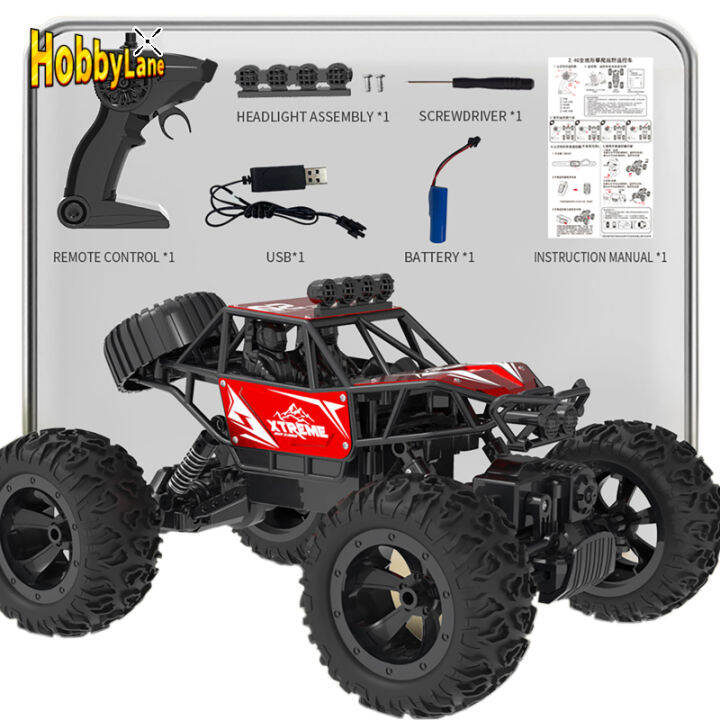 hobบี้ของเล่นของขวัญสำหรับเด็ก-ของเล่นรถ-rc-อัลลอย-q145น้ำหนัก2-4ก-4wd-mobil-remote-control-1-16รถบังคับวิทยุปีนป่ายสำหรับทุกสภาพภูมิประเทศ