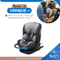 APRAMO UNIQUE 360 คาร์ซีทสำหรับน้องแรกเกิด - 12 ขวบ ติดตั้งระบบ Isofix