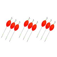 9Pack Fishing Bobbers Popping Cork Float for Redfish Speckled Trout Sheepshead Flounder Freshwater and Saltwater